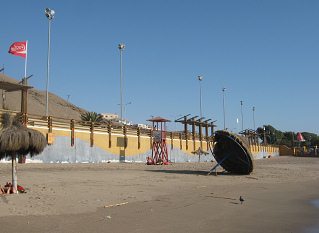 Laucho-Strand, Wachturm