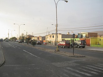 Tambo-Quemado-Allee siguiendo