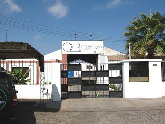 Santa-Maria-Allee, die Firma Quiborax f�r
                        Borax