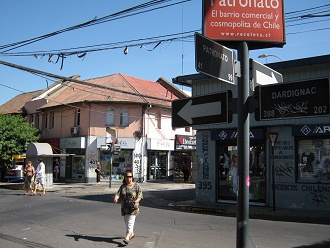 R�tulos calle Patronato con calle
                        Dardignac