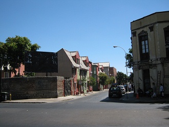 Calle Hu�rfanos, hilera de casas
