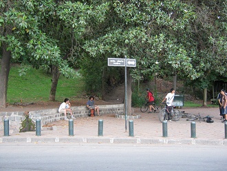 R�tulo avenida Abate Molina