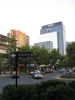 El cruce Valdivia / Providencia