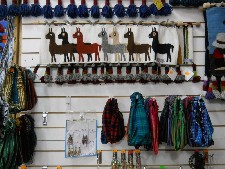 Tejido con llamas