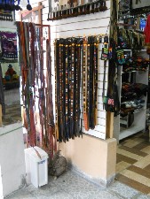 Cinturones bordados