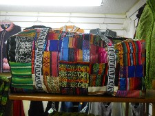 Bolsa multicolor grande, primer plano