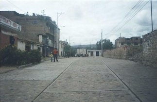 Plaza
                        Santa Ana, H�userzeile