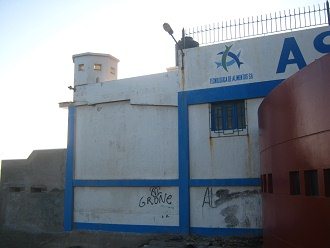 Astillero, fachada