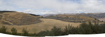 Cusco-Sacsayhuam�n: view