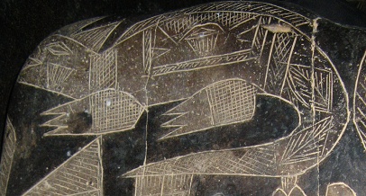 El lagarto, primer plano