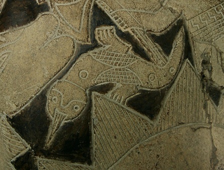 Detalle, un lagarto peque�o