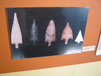 Arrow heads of Stone Age