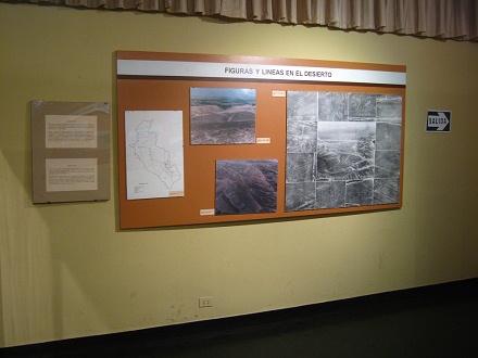 This big table shows indications about
                          the geoglyphs and lines in the region of
                          Nazca