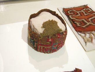 Gorro de la cultura Wari (solo
                                    queda un resto de la cubierta