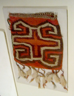 Bolsa de la cultura Wari (Huari)