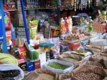 Puesto de mercado con cereales y m�s 01