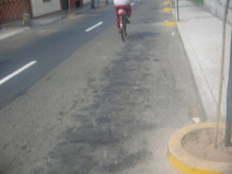 Miraflores, Jiron Porta, �lspuren