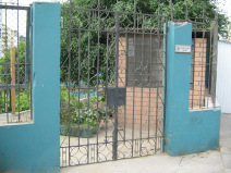 Miraflores, Eingang des Tennisclubs
                          "Terrazas de Miraflores"