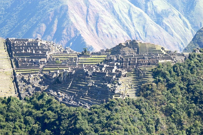 Vista a Machu Picchu de la monta�a Putucusi