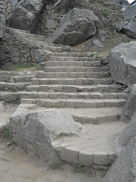 Escalera en muchos trozos