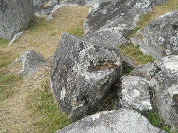 Cantera de Machu Picchu: piedra con superficie
                    plana y con �ngulos rectos