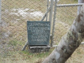 La placa SENAMHI