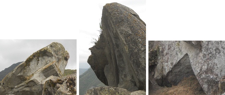 La cantera de Machu Picchu con
                                piedras con superficies planas, torcidas
                                y con �ngulos rectos