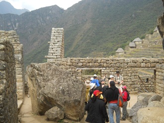 Machu Picchu, die Tour vom Prinzessinnenhaus zum Gef�ngnis in Form eines Adlers