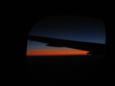 Himmel vor Sonnenaufgang �ber England
                            01