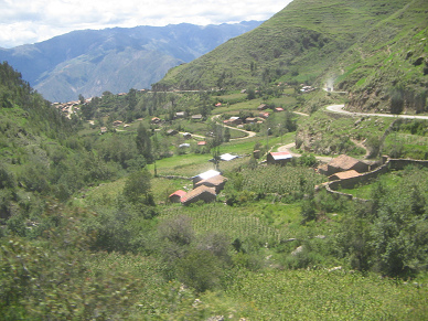 Ocros in Sicht