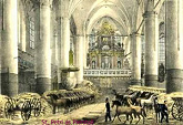 Kirchen wurden unter
                                          Napoleon zu Pferdest�llen und
                                          Heerlagern, hier St. Petri in
                                          Hamburg [51]