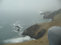 Steilk�ste zwischen Lima und
                                    Chancay