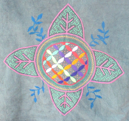 die Lebensblume, Nahaufnahme